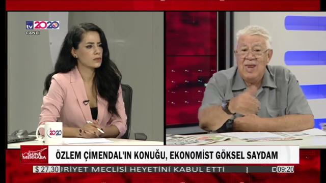 Embedded thumbnail for Özlem Çimendal'ın Konuğu Ekonomist Göksel R. Saydam